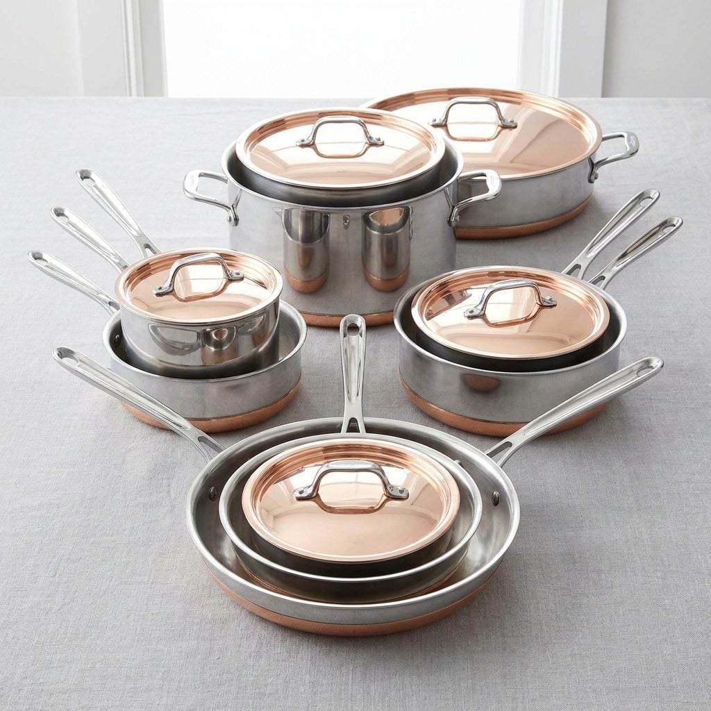 The Matched Set of Aluminum Pots That Nested Inside Each Other