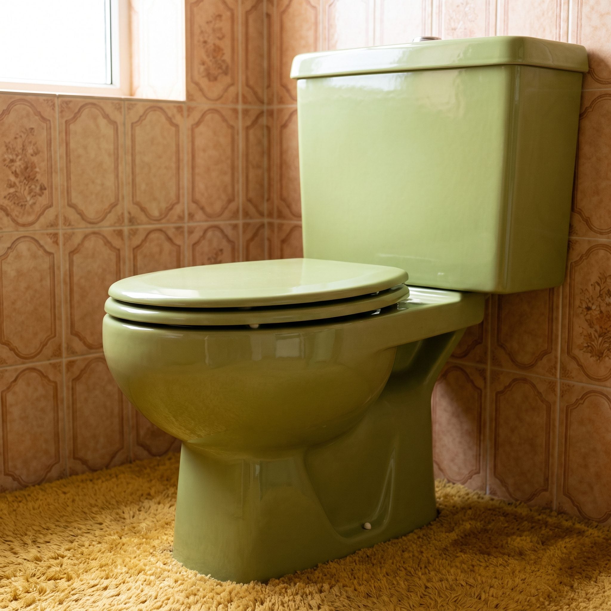 The Matching Avocado Toilet: Roughly $60 to $80