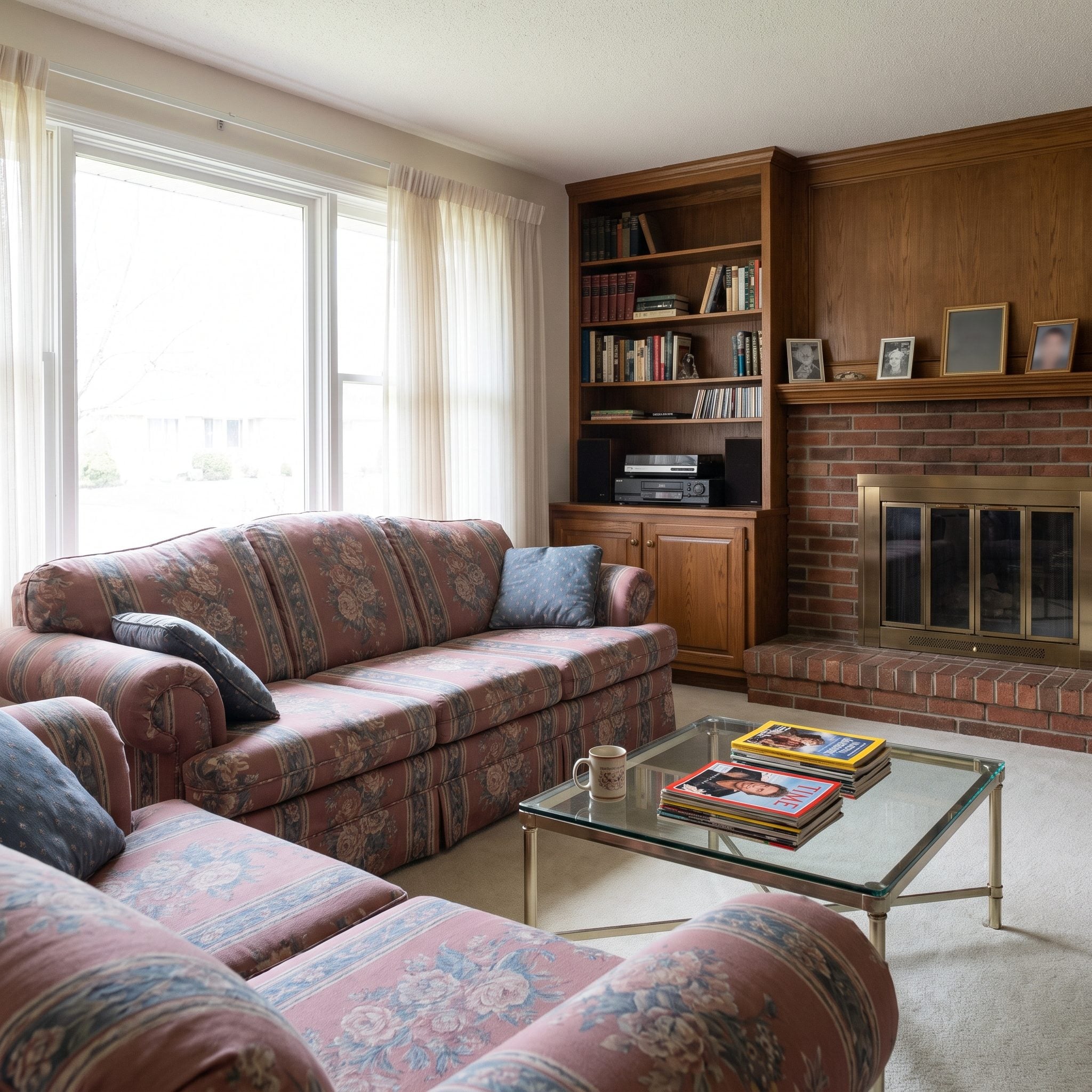 The Matching Loveseat, Roughly $450 for Families With Wall Space
