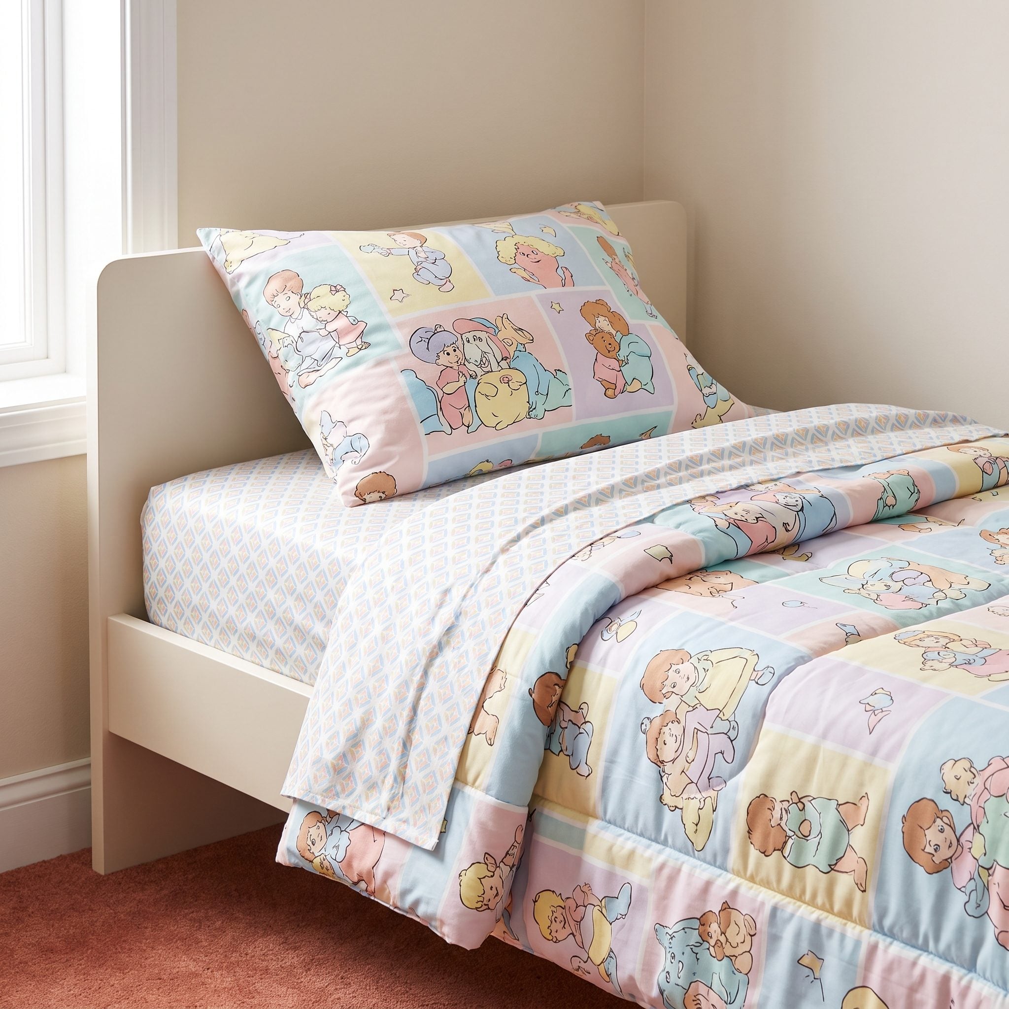 A Matching Sheet and Pillowcase Set, Roughly $12