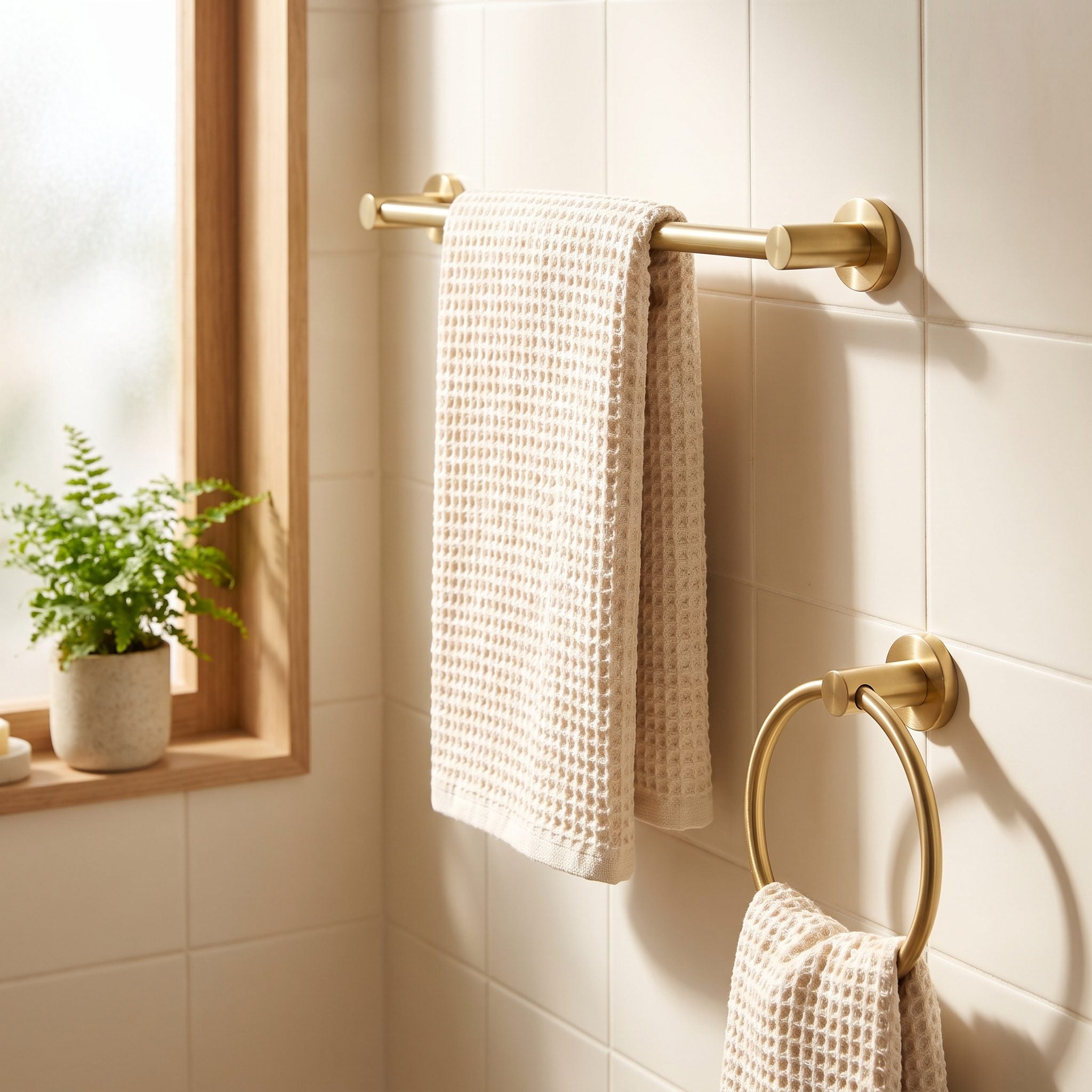 A Matching Towel Bar Set for About $6 to $15 in the 1970s