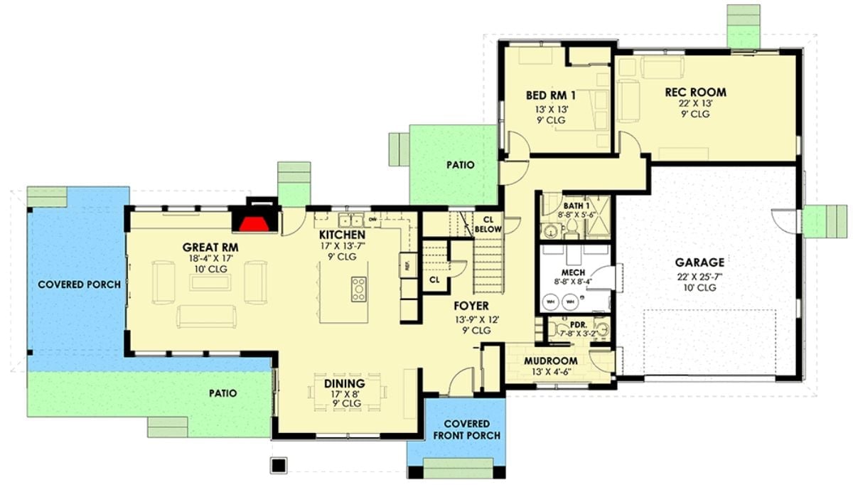 Floor Plan - Main Floor