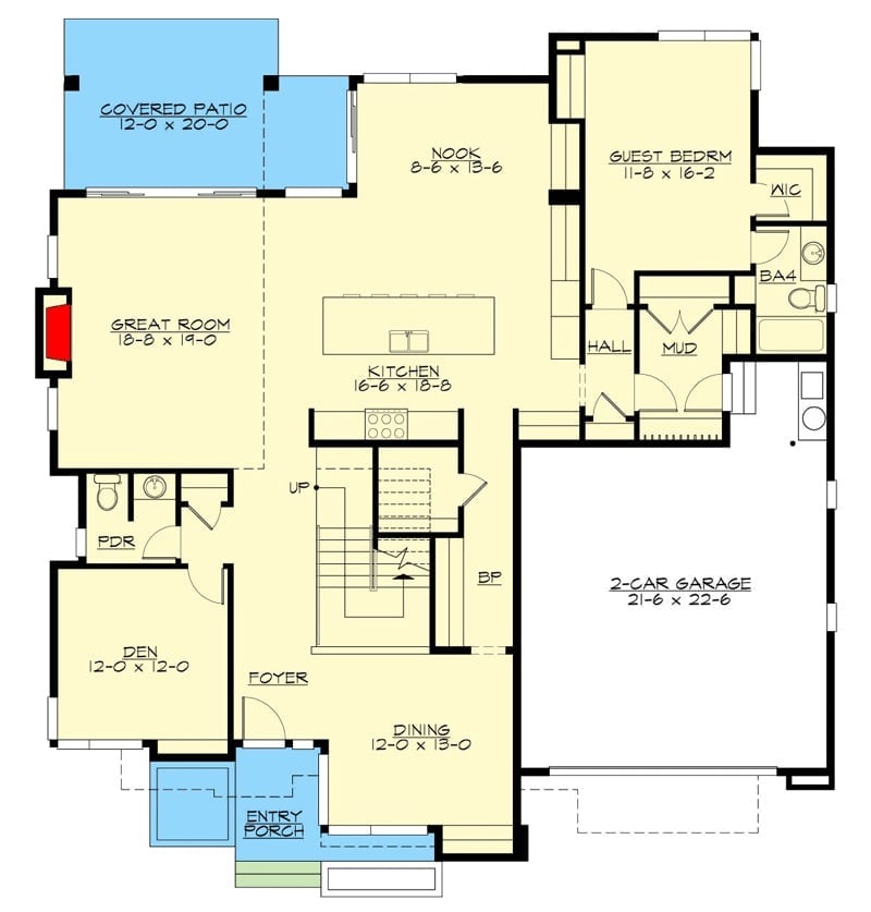 Floor Plan - Main Floor