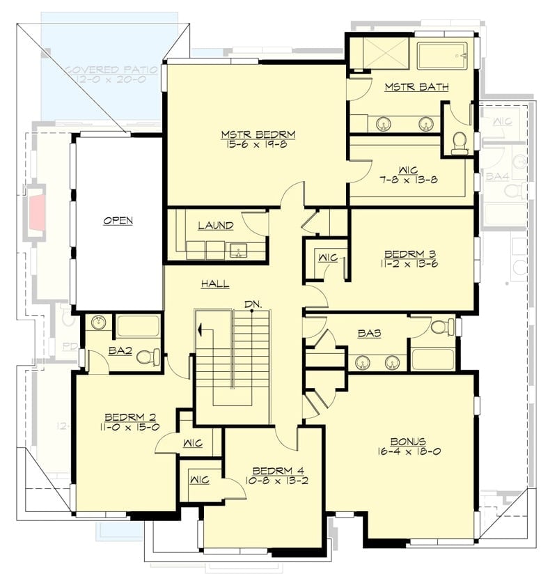 Floor Plan - Second Floor