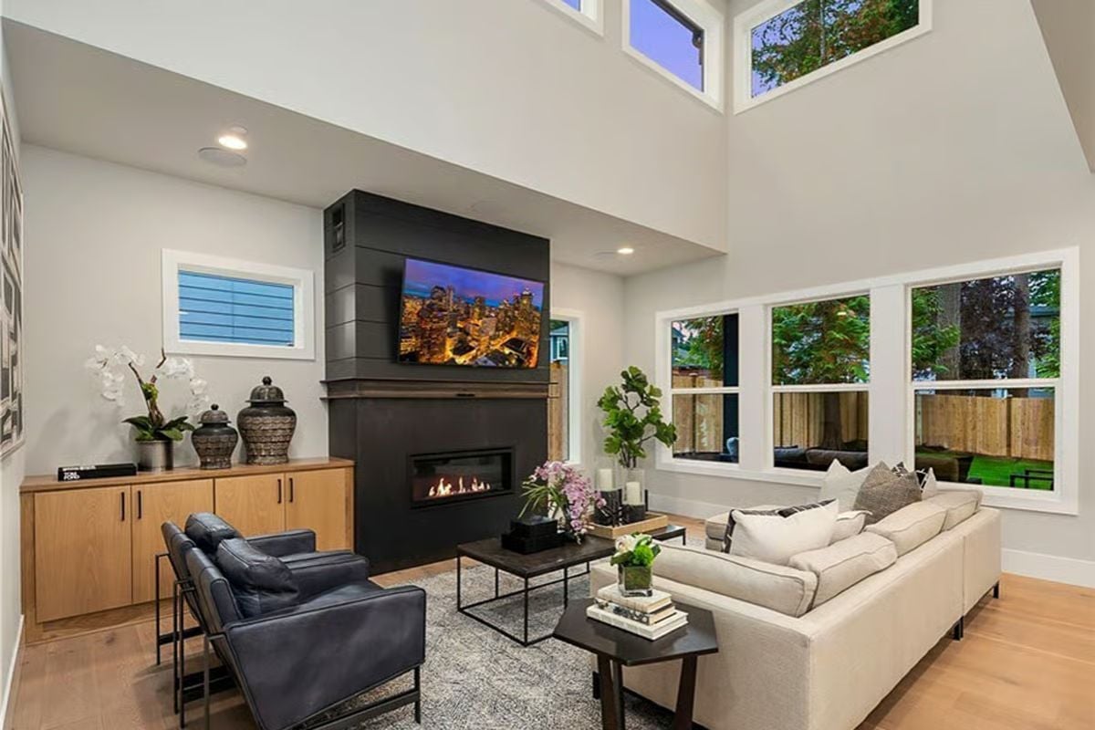 Tall Ceilings, Real Fire, and Leather Chairs That Mean Business