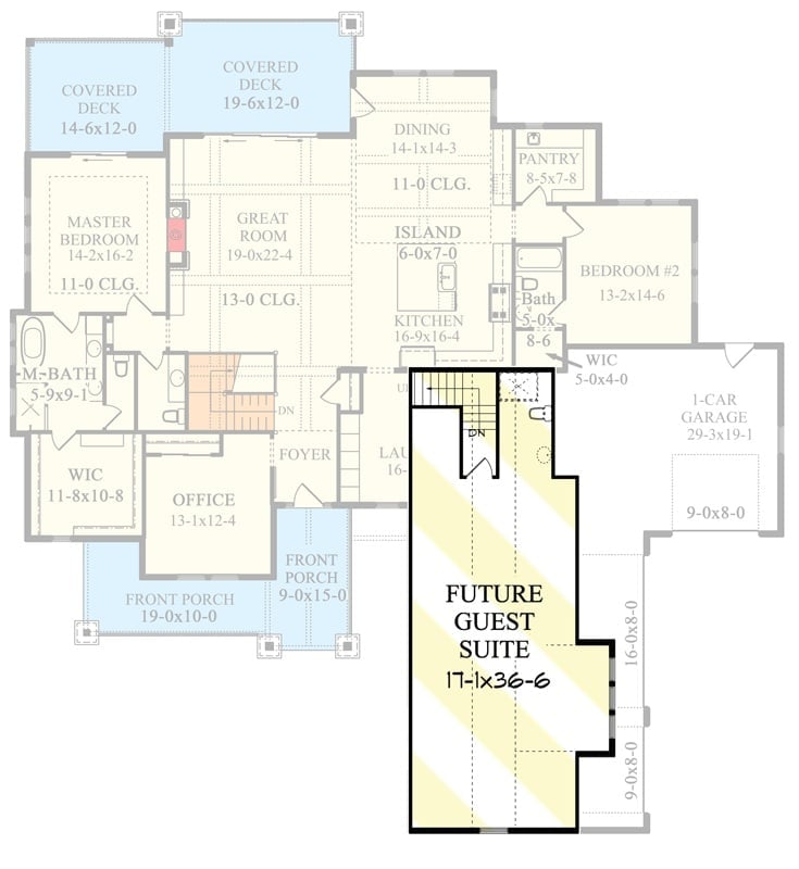 Floor Plan - Bonus Room