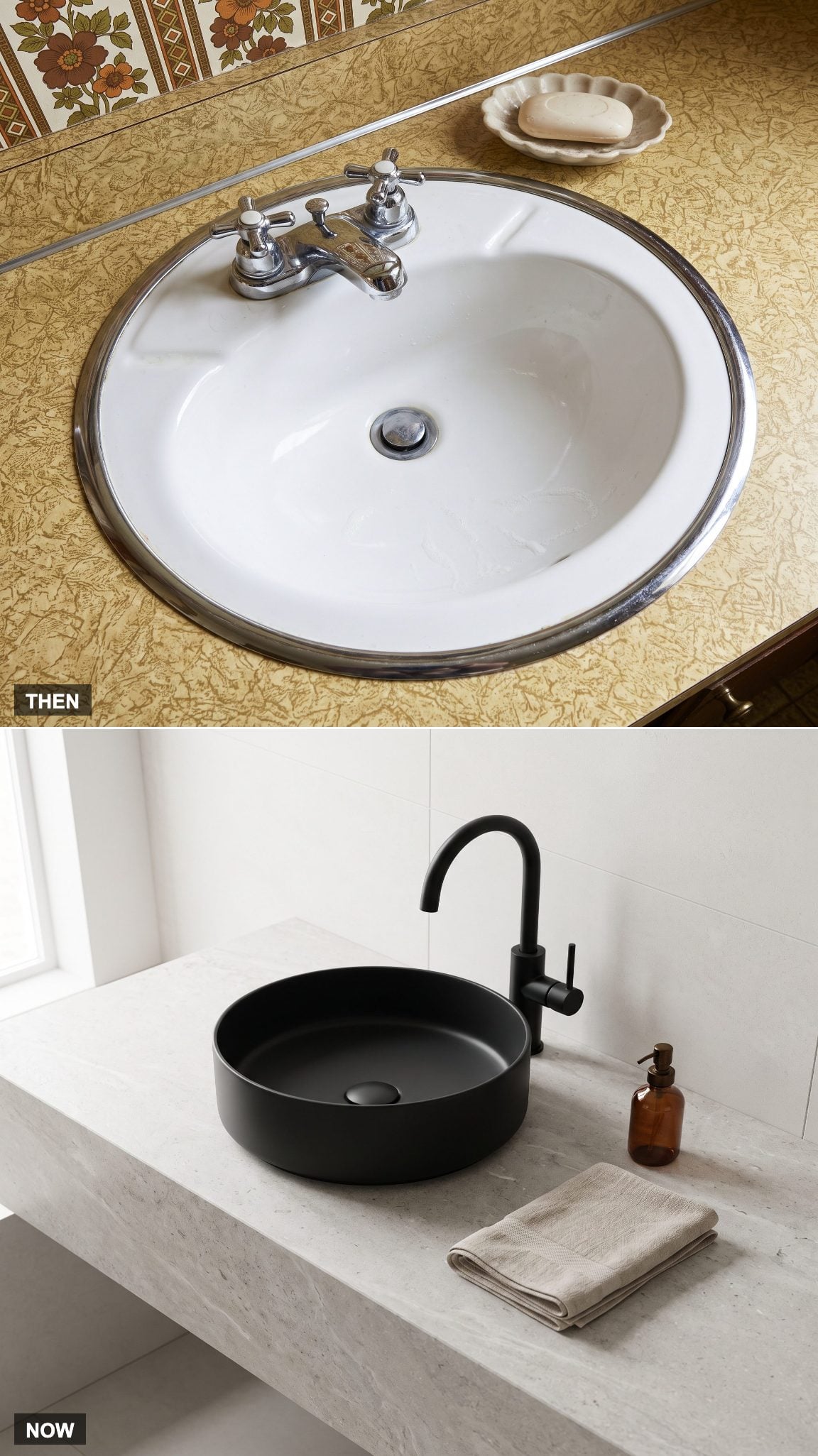 The Metal-Rimmed Drop-In Disappears