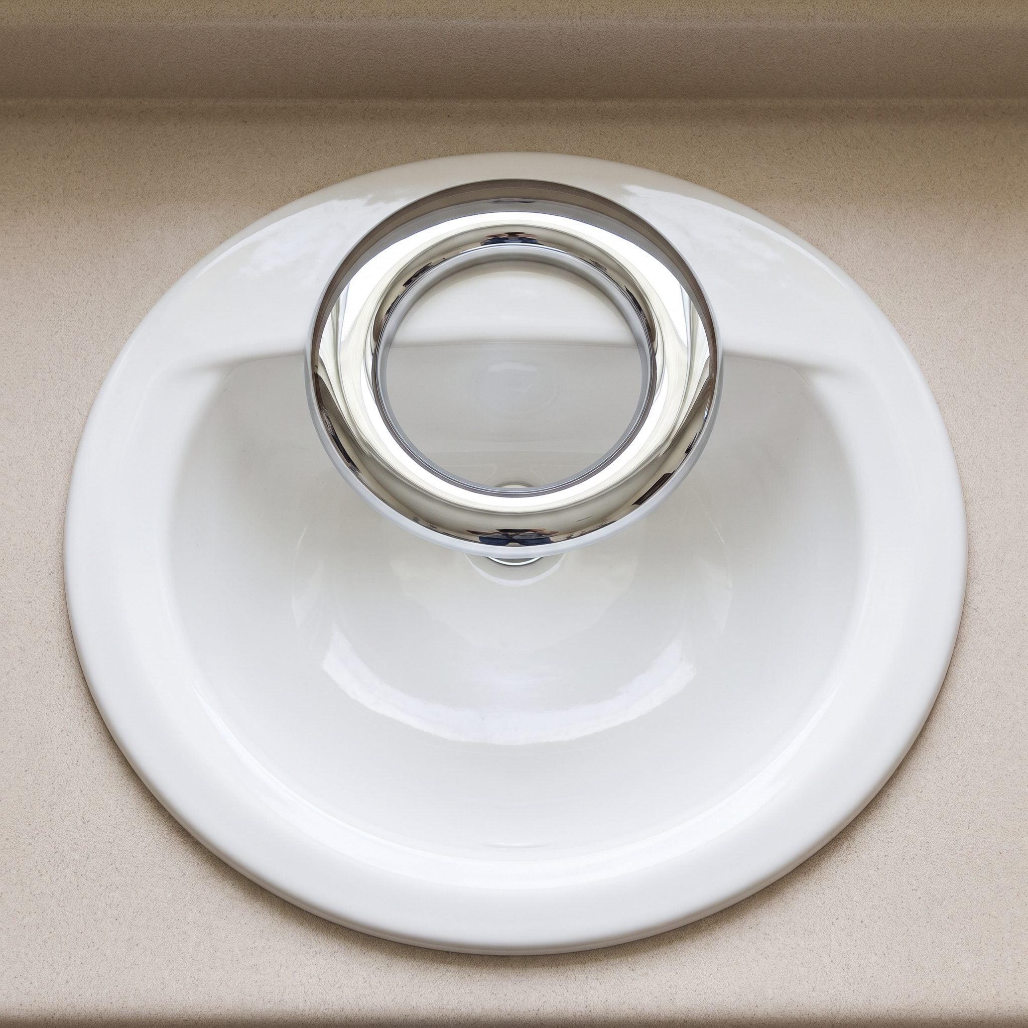 The Metal-Rimmed Drop-In Sink for Around $12