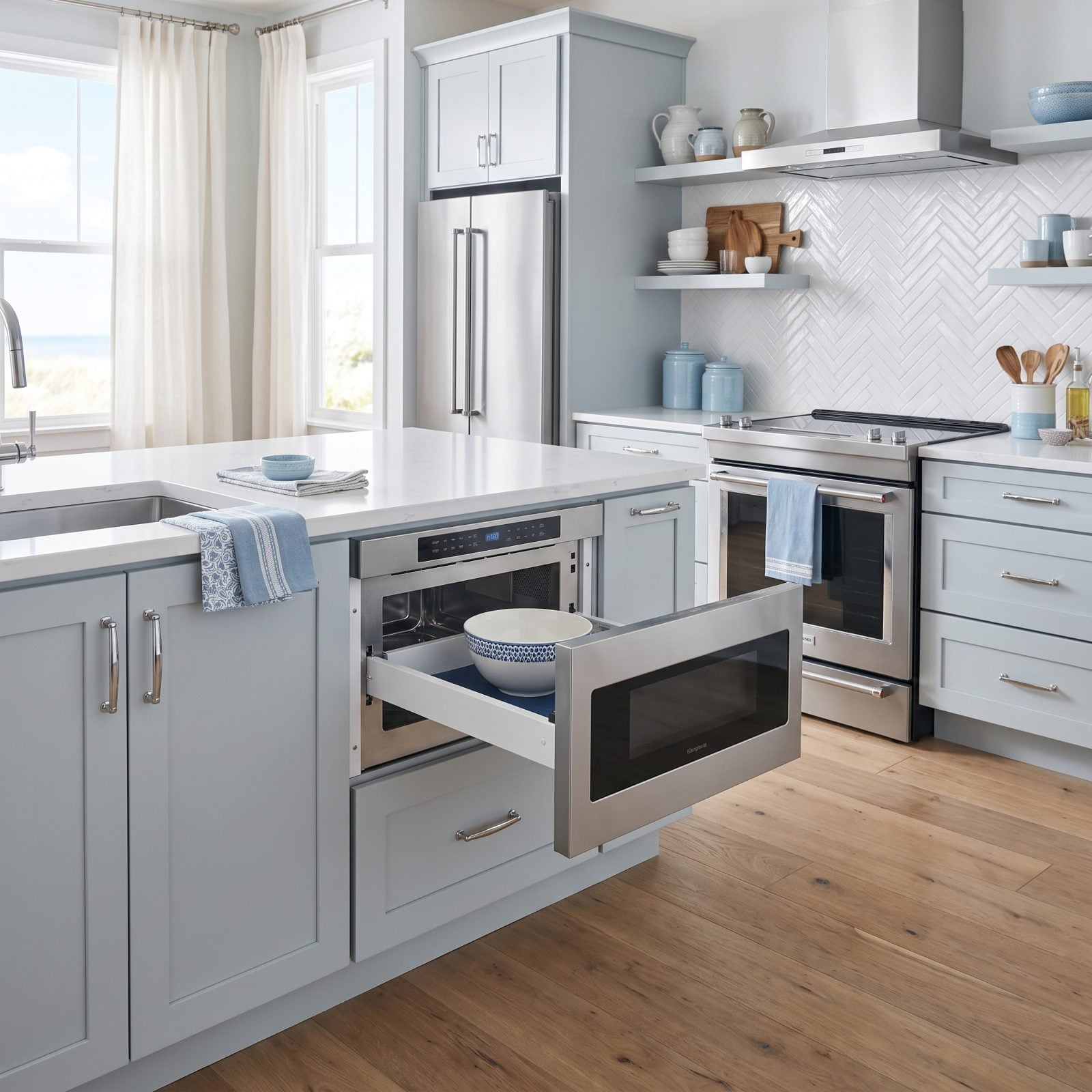 A Microwave Drawer Instead of an Over-the-Range Microwave