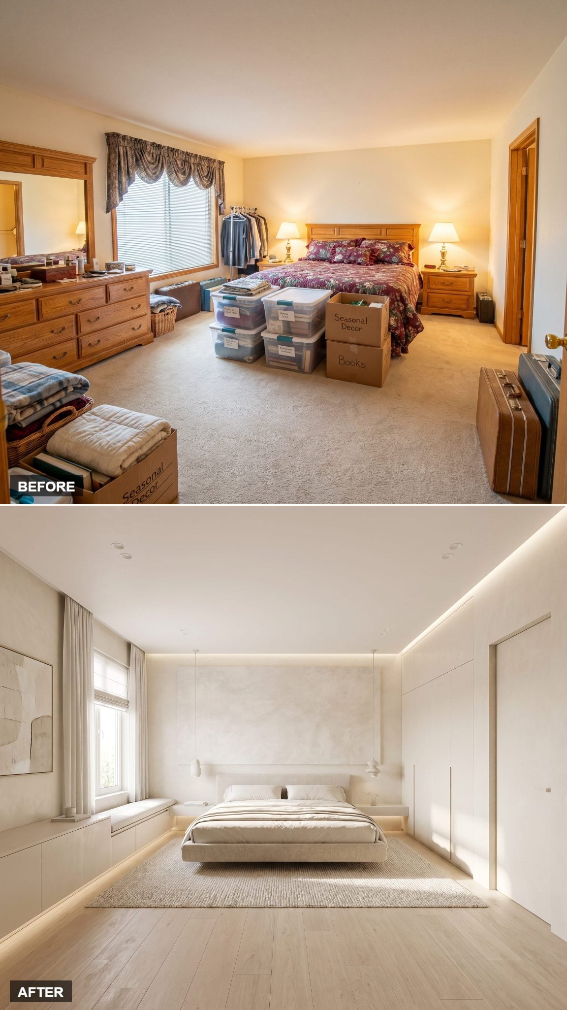 Minimal Luxury Where the Storage Disappears Completely