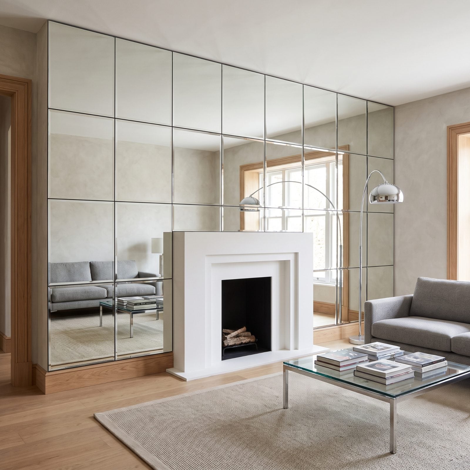 The Mirrored Wall Section That Feels Like a Dated Rental