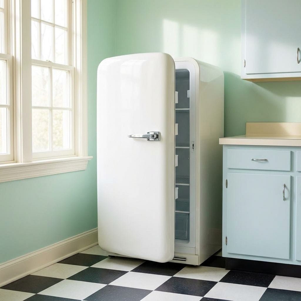 The Modern Refrigerator That Hummed in the Corner