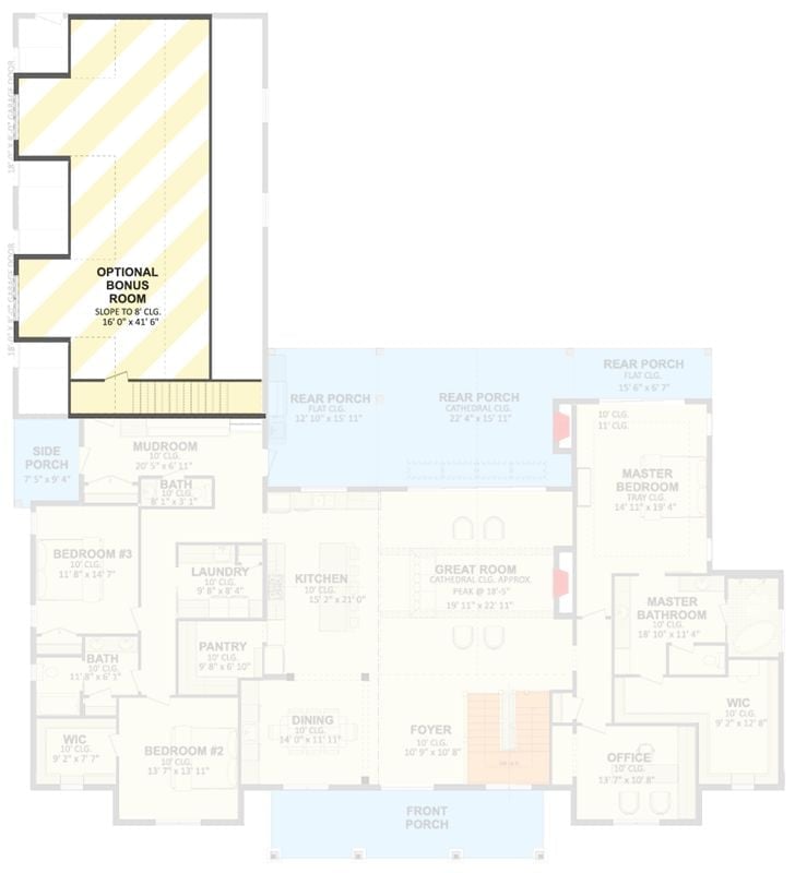 Floor Plan - Bonus Room