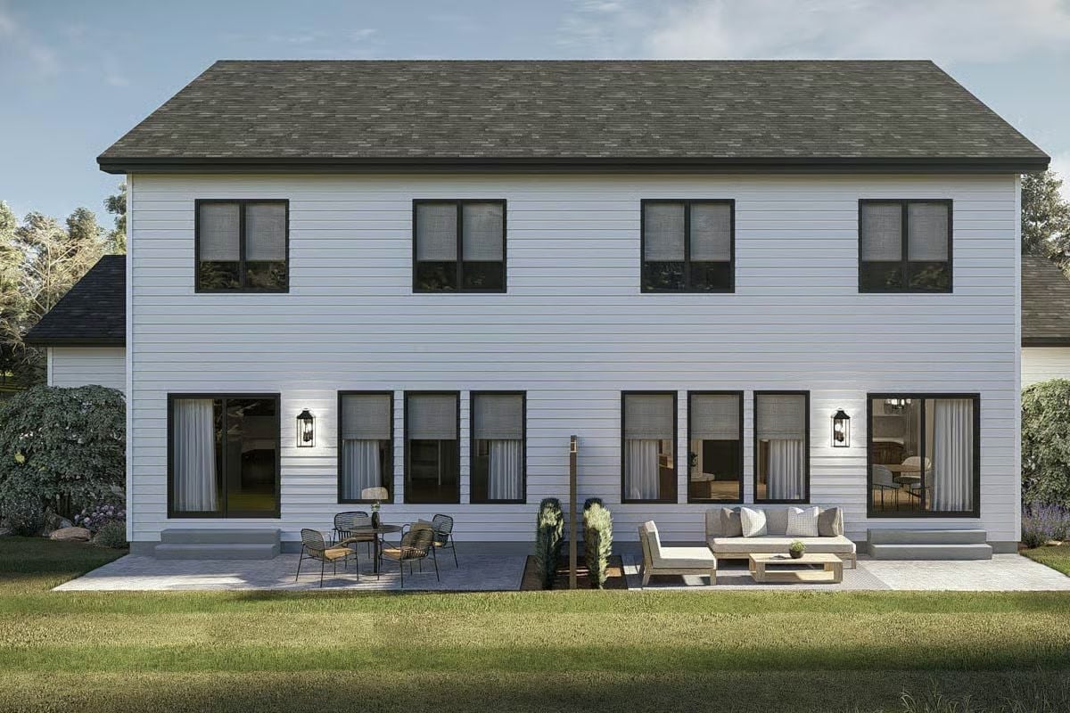 Dual Outdoor Living Zones That Make Sharing a Backyard Work