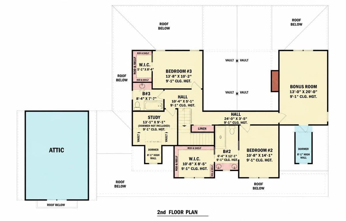 Floor Plan - Second Floor