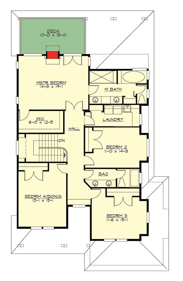 Floor Plan - Second Floor