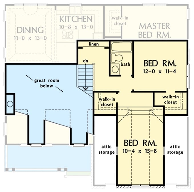 Floor Plan - Second Floor