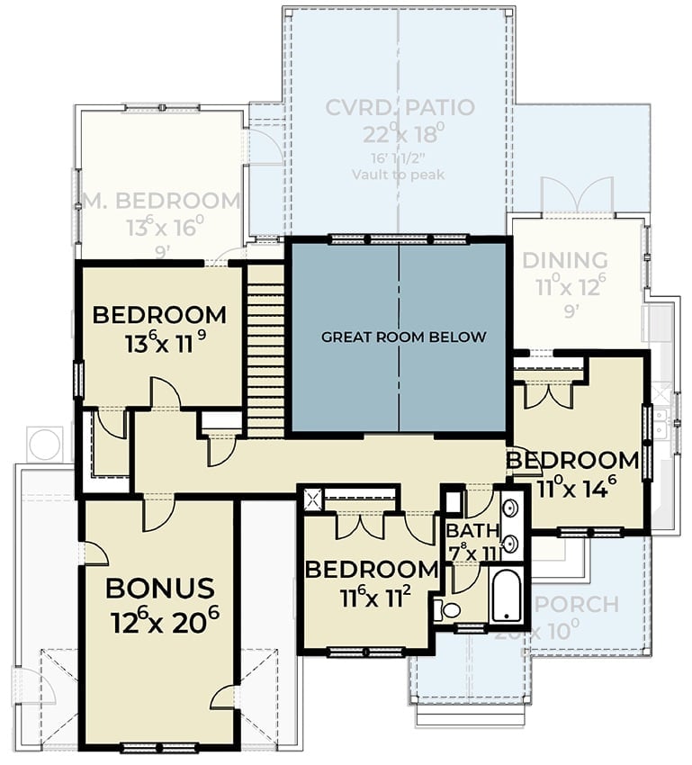 Floor Plan - Second Floor