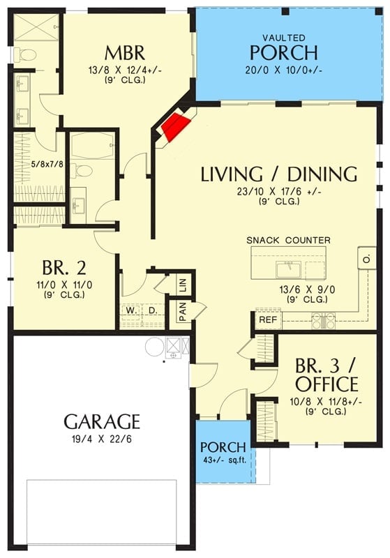 Floor Plan - Main Floor