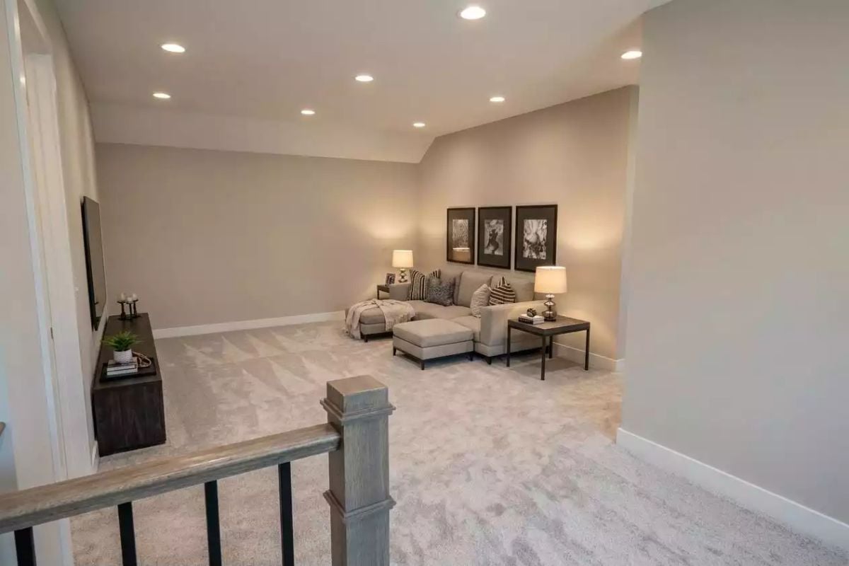 Loft Landing With a Sectional That Actually Fills the Space