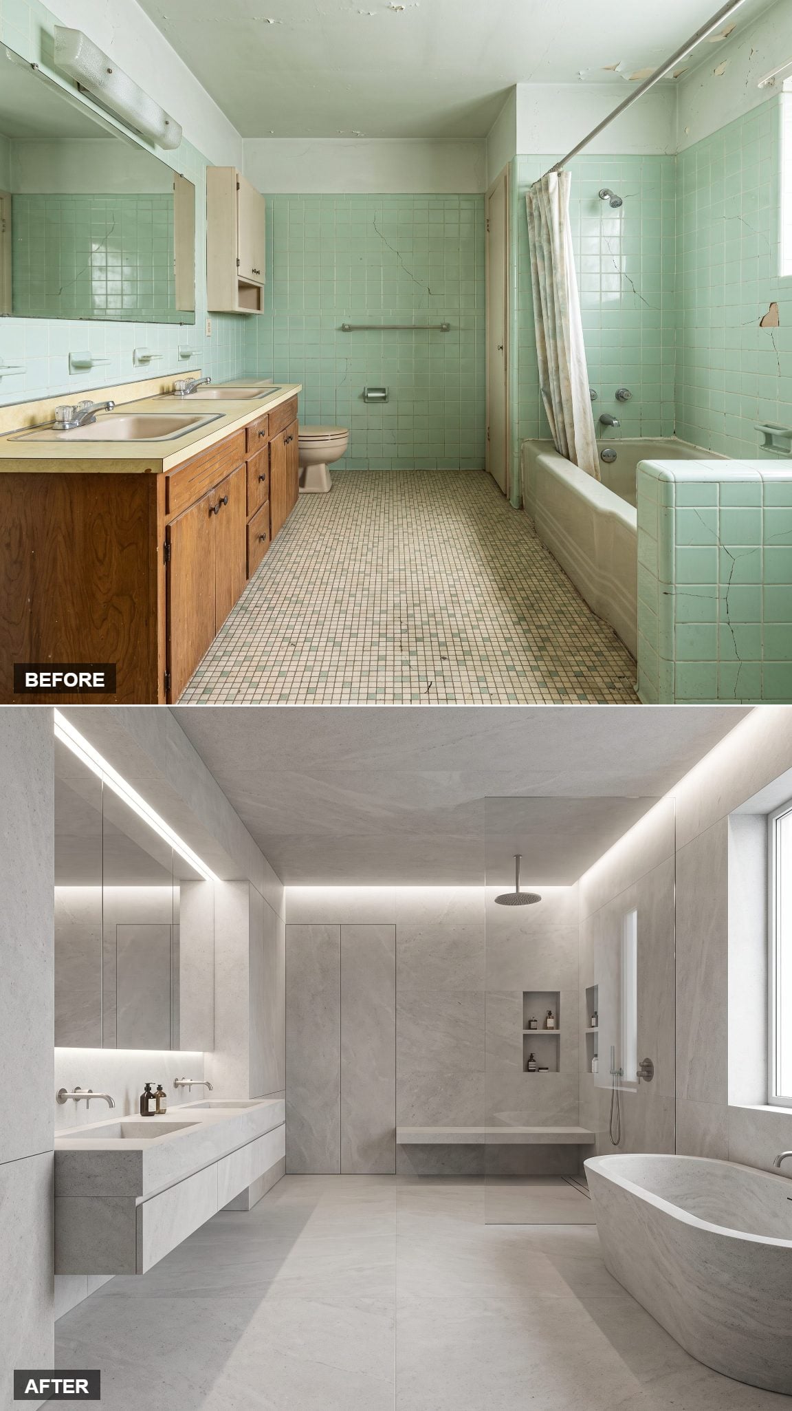 One Stone, Wall to Floor, and the Room Disappears