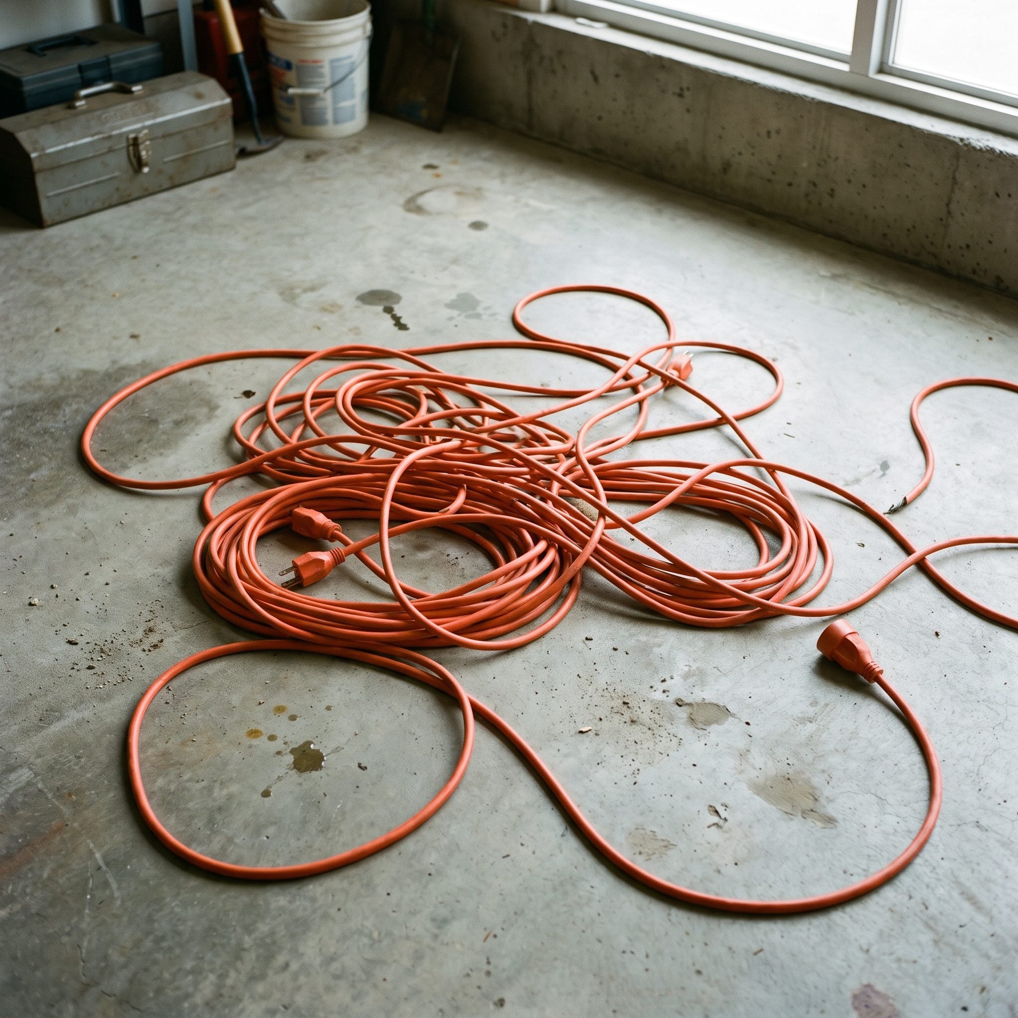 The Orange Extension Cord You Tripped Over Every Time: $12 to $20
