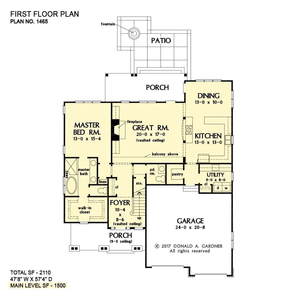 Floor Plan - Main Floor