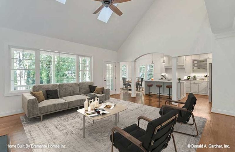 Vaulted Great Room With an Open Kitchen That Earns Its Square Footage
