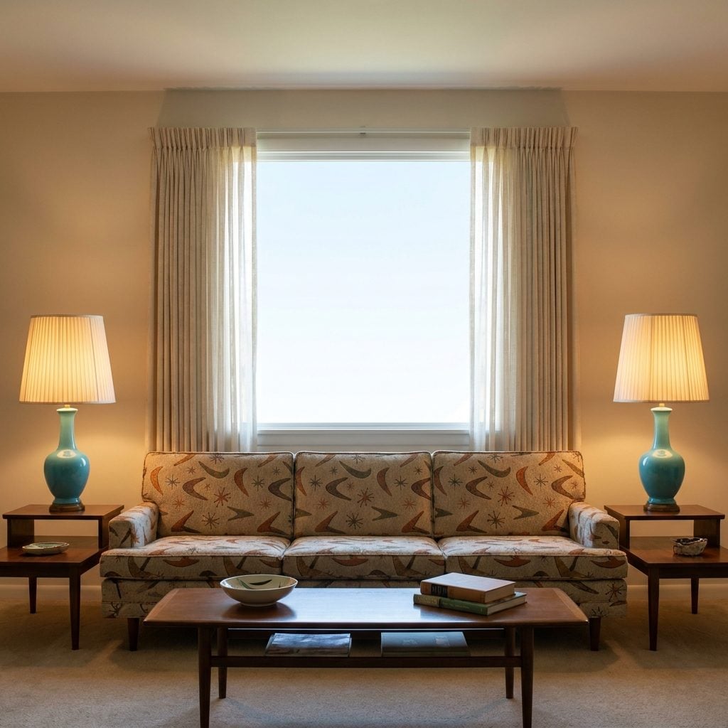 The Pair of Living Room Table Lamps