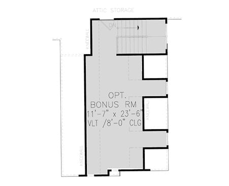 Floor Plan - Bonus Room