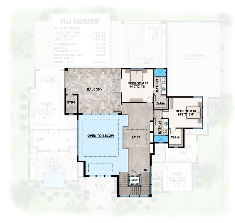 Floor Plan - Second Floor