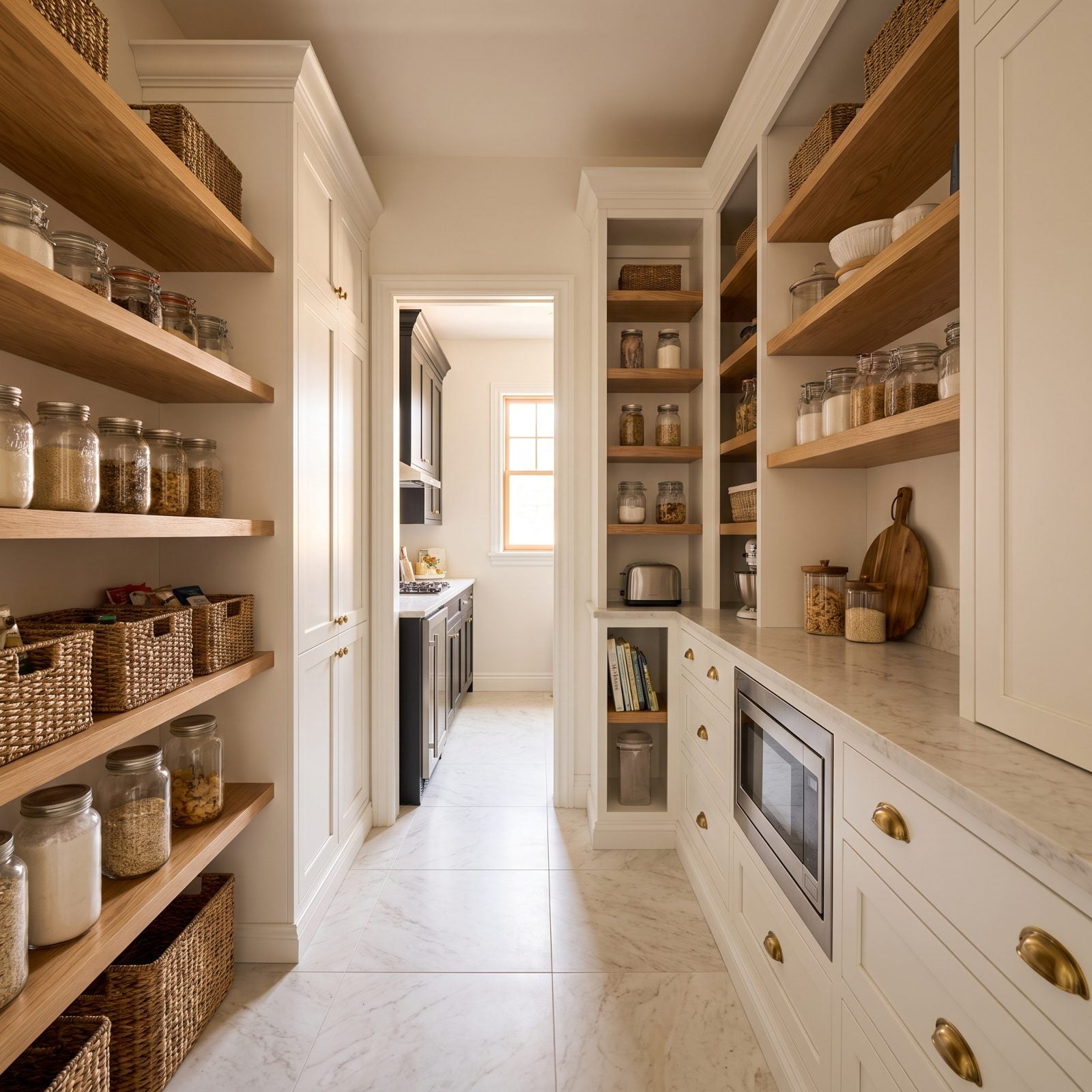 Pantries So Big They Steal From the Kitchen Itself