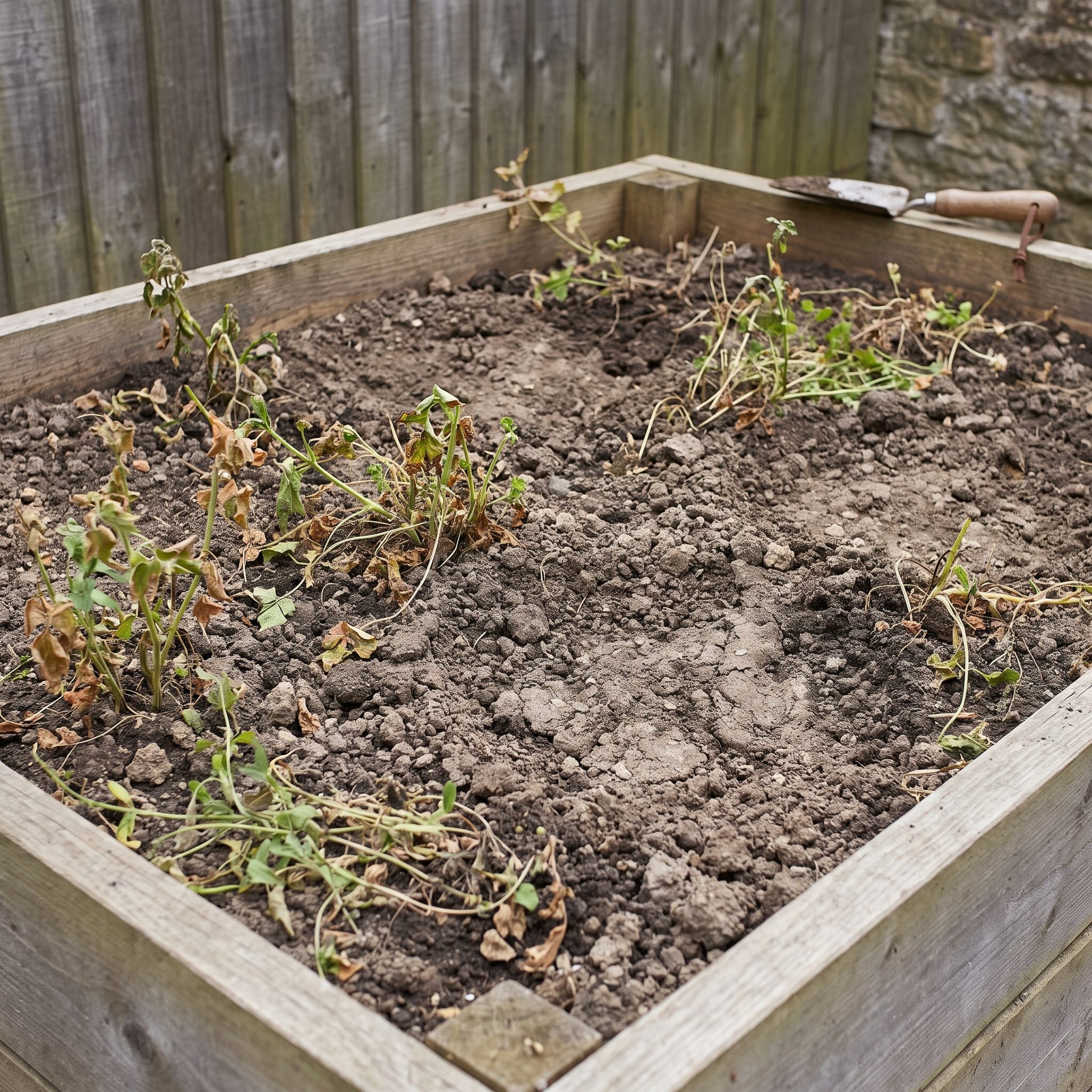 The Patches of Bare Dirt That Say 'I Ran Out of Money'