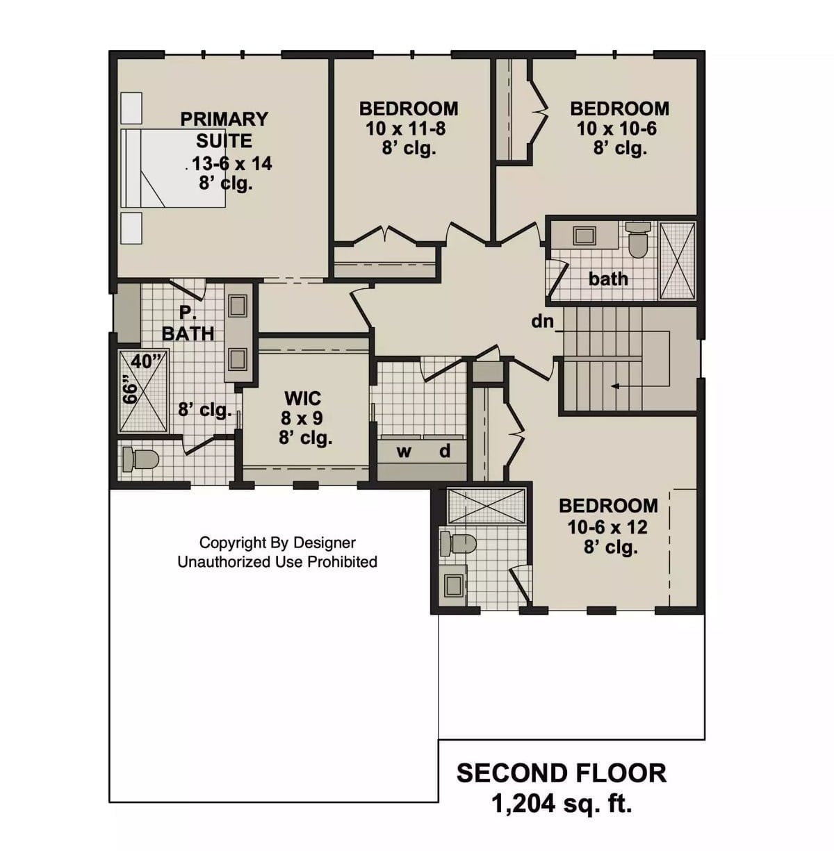 Floor Plan - Second Floor