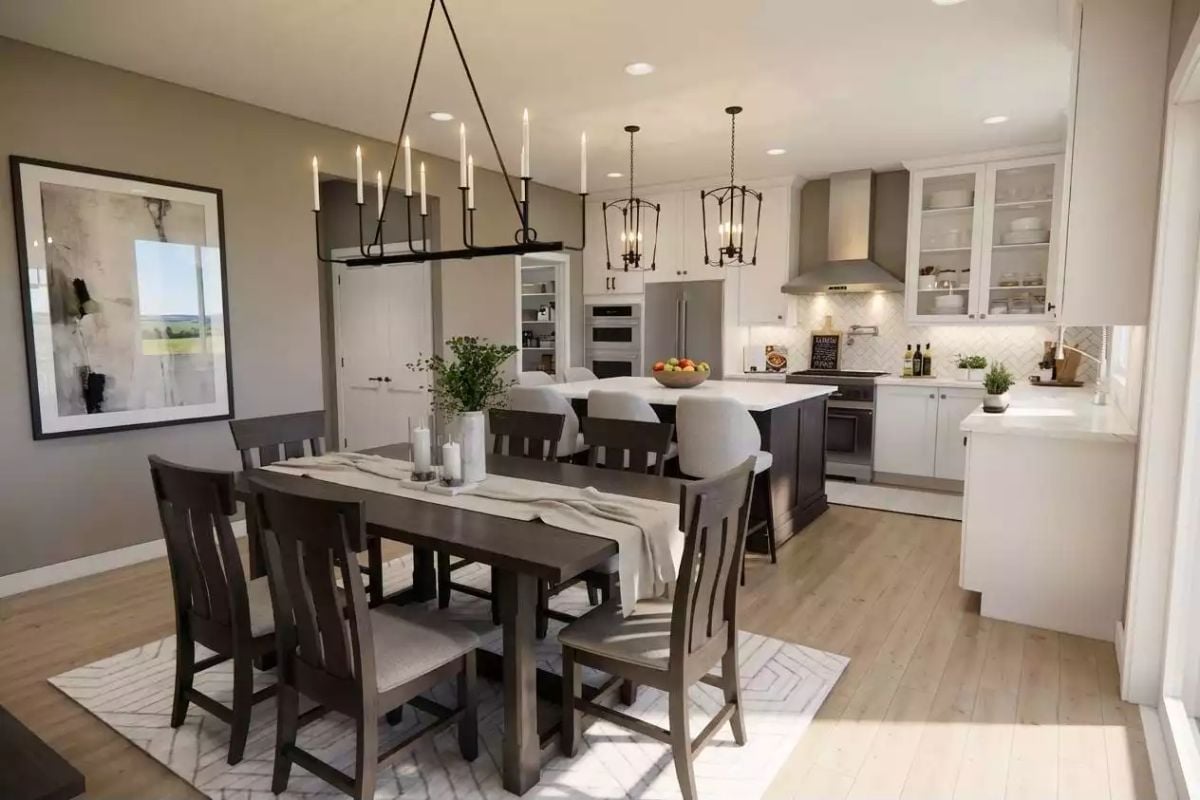 Where the Kitchen Island and Dining Table Actually Agree on Something