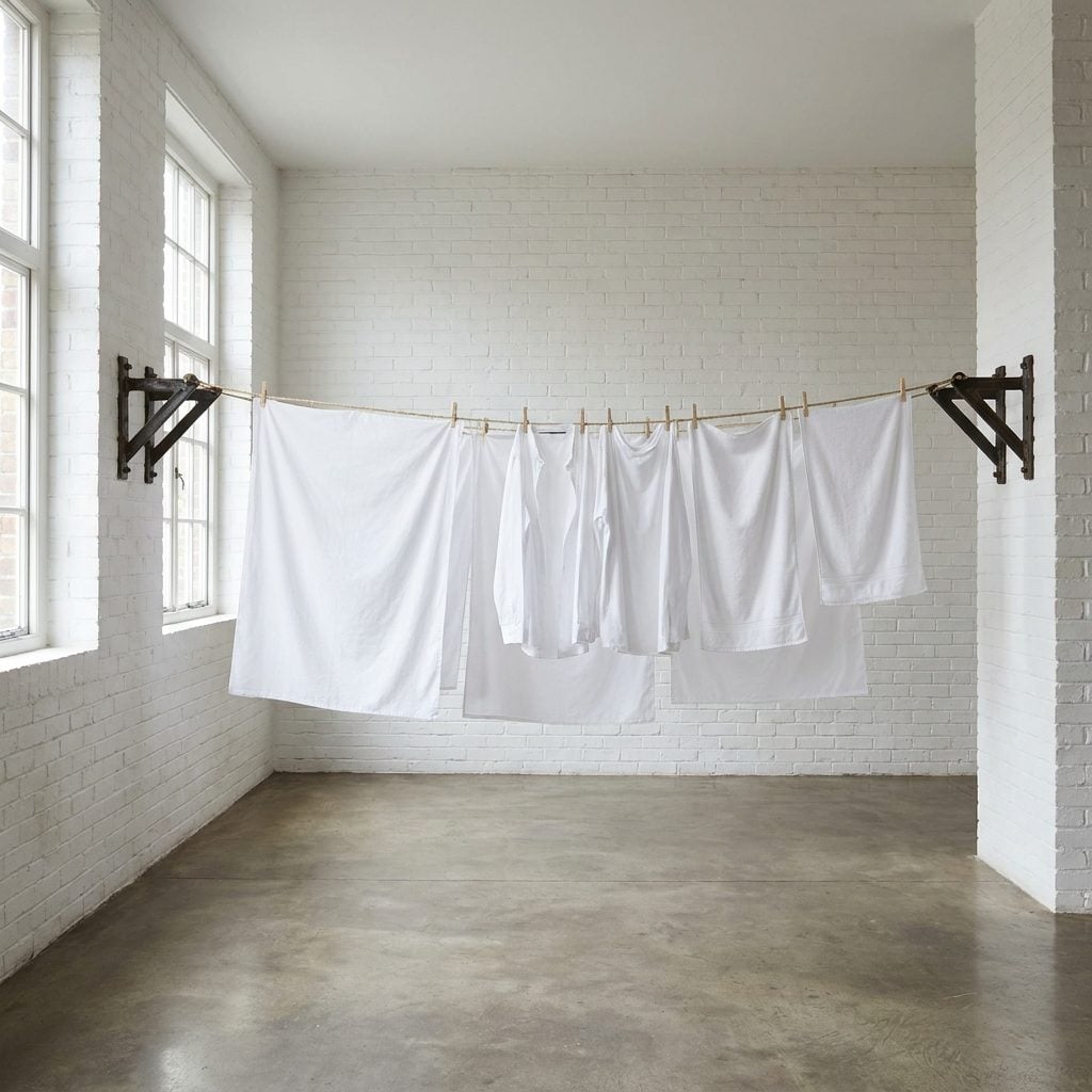 The Permanent Wall-to-Wall Indoor Clothesline