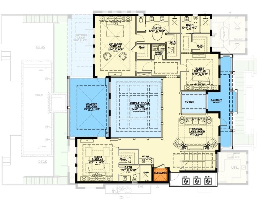 Floor Plan - Second Floor