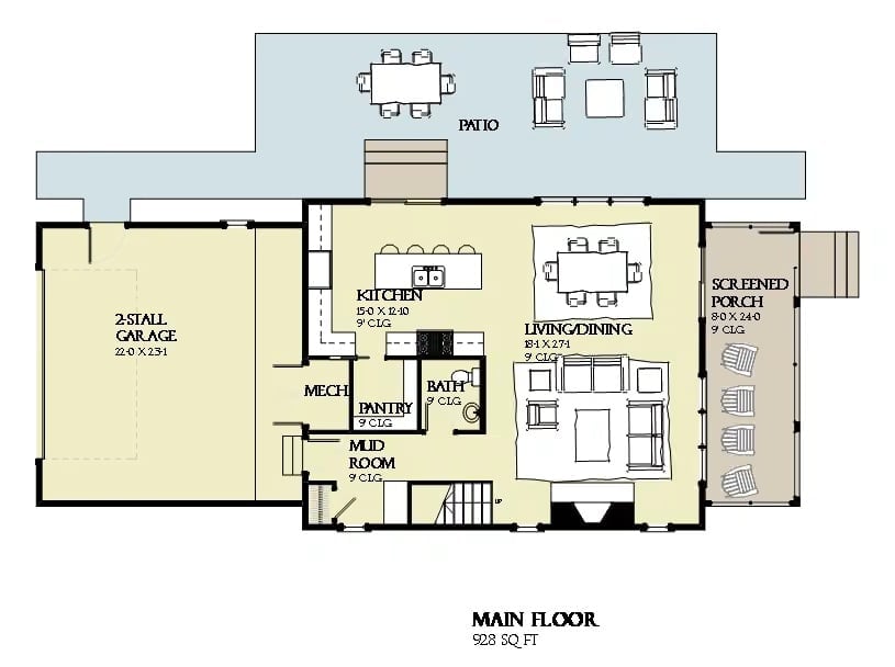 Floor Plan - Main Floor