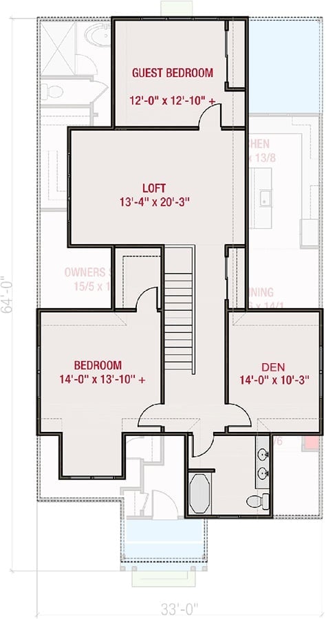 Floor Plan - Second Floor
