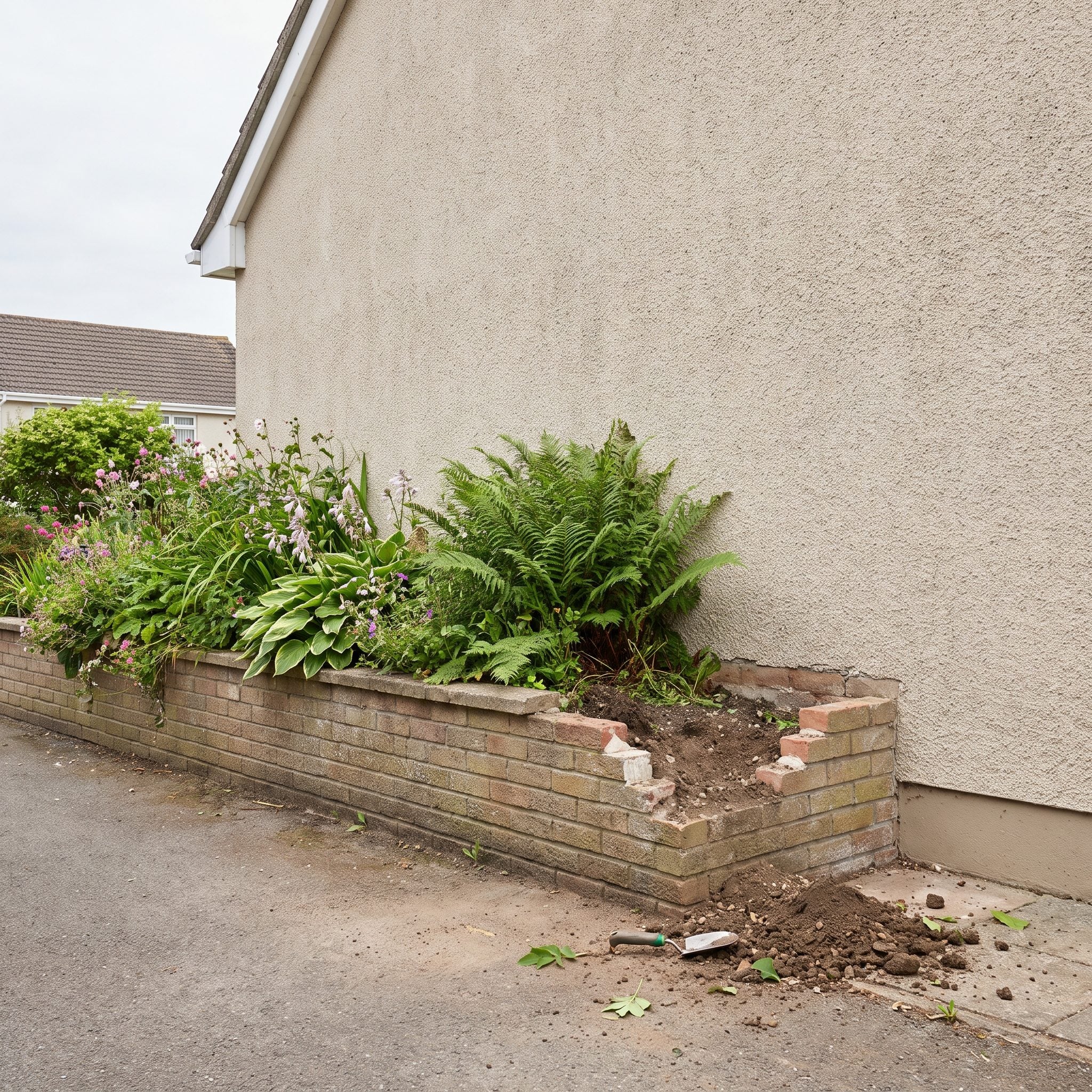 Planting Beds That Ignore the House Behind Them