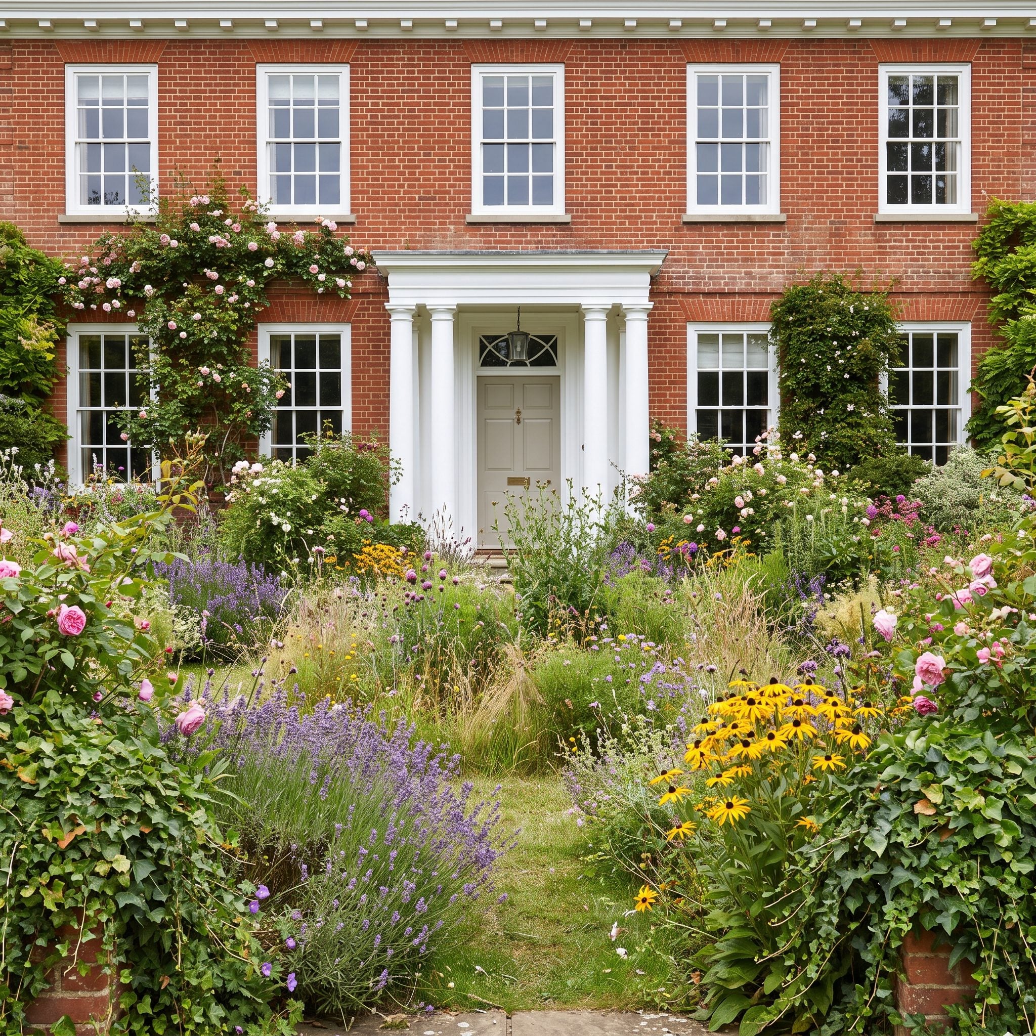 Plantings That Are Quietly Arguing With the House They're Supposed to Flatter