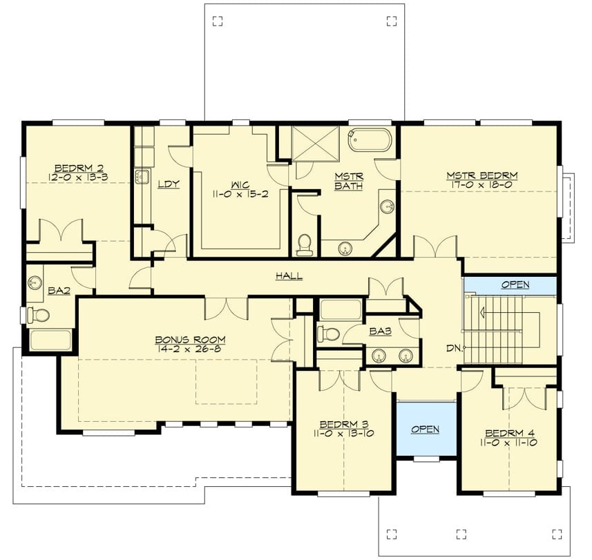 Floor Plan - Second Floor