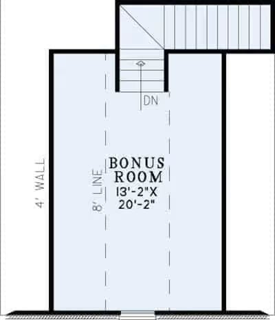Floor Plan - Bonus Room