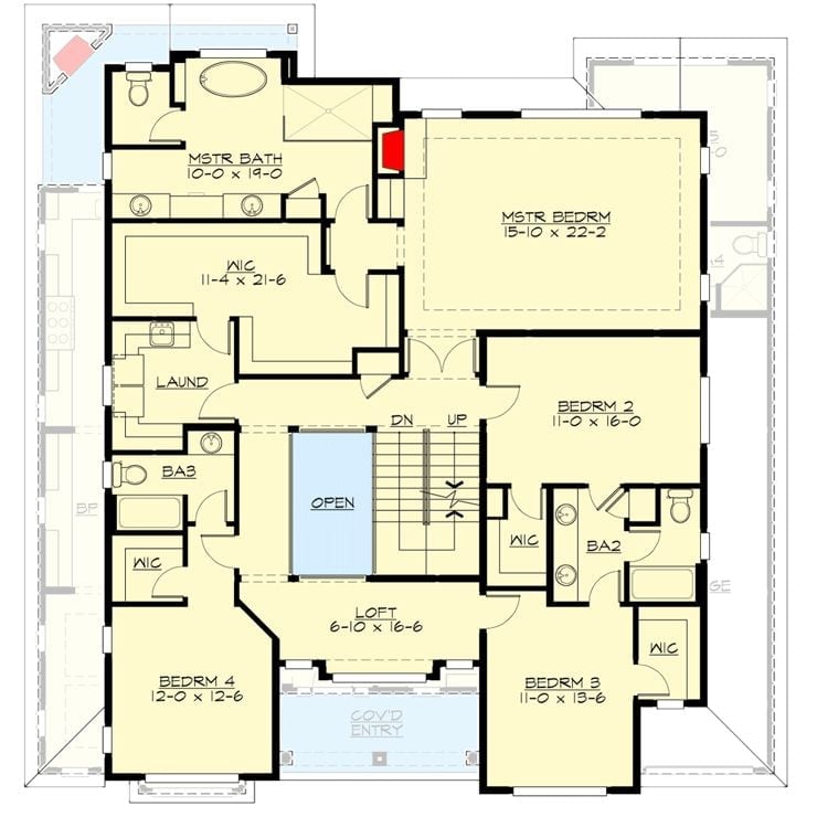 Floor Plan - Second Floor