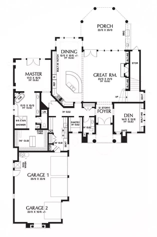 Floor Plan - Main Floor