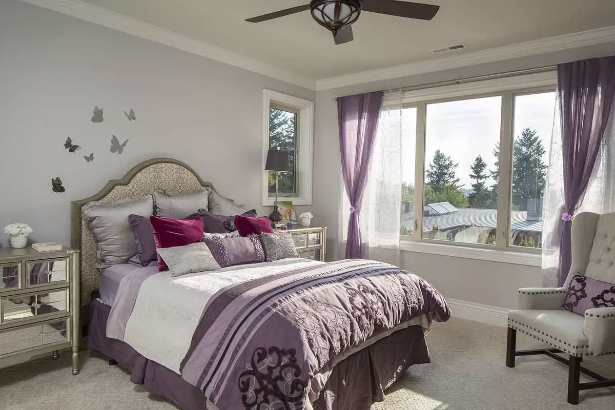 Purple Done Right: How Layered Violet Bedding Earns Its Place Without Trying Too Hard