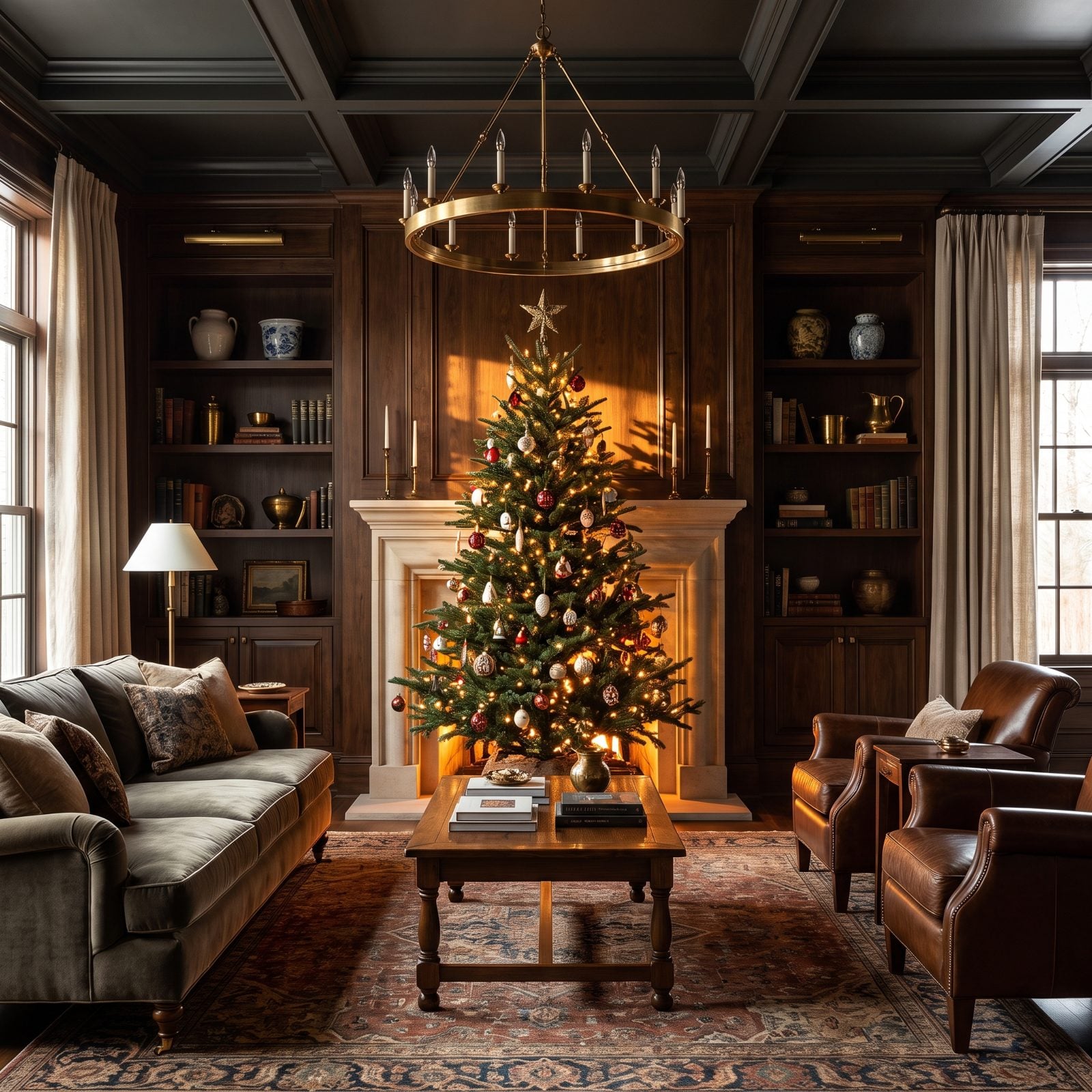 Putting It Directly in Front of the Fireplace