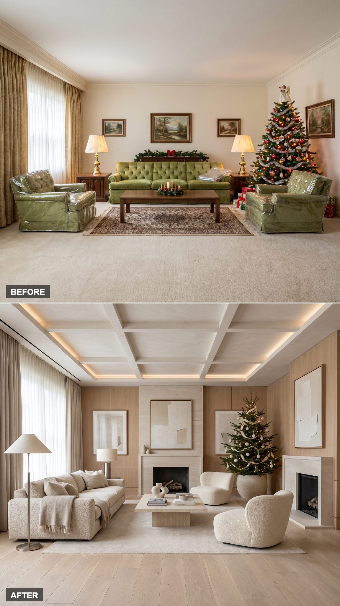 Quiet Luxury in Cashmere and Pale Oak