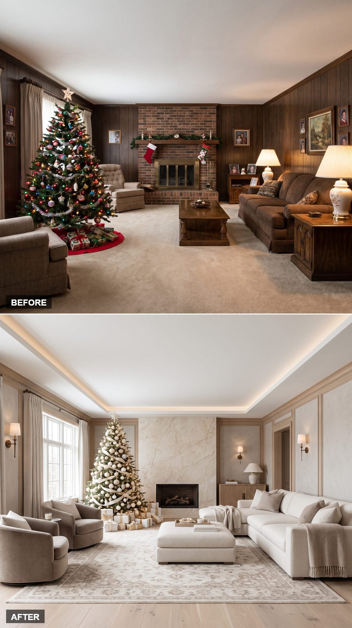Quiet-Luxury Transitional in Soft Greige