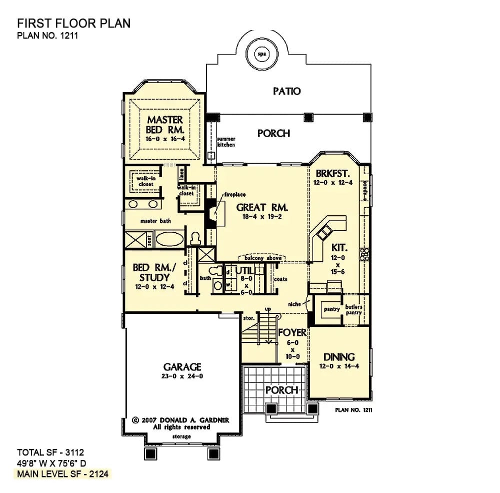 Floor Plan - Main Floor